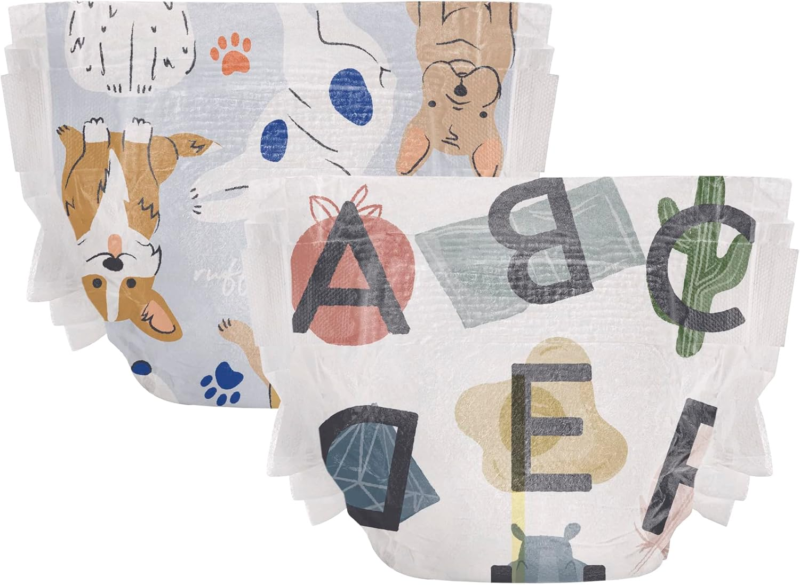 Clean Conscious Diapers | Plant-Based, Sustainable | All the Letters + It'S a Pa