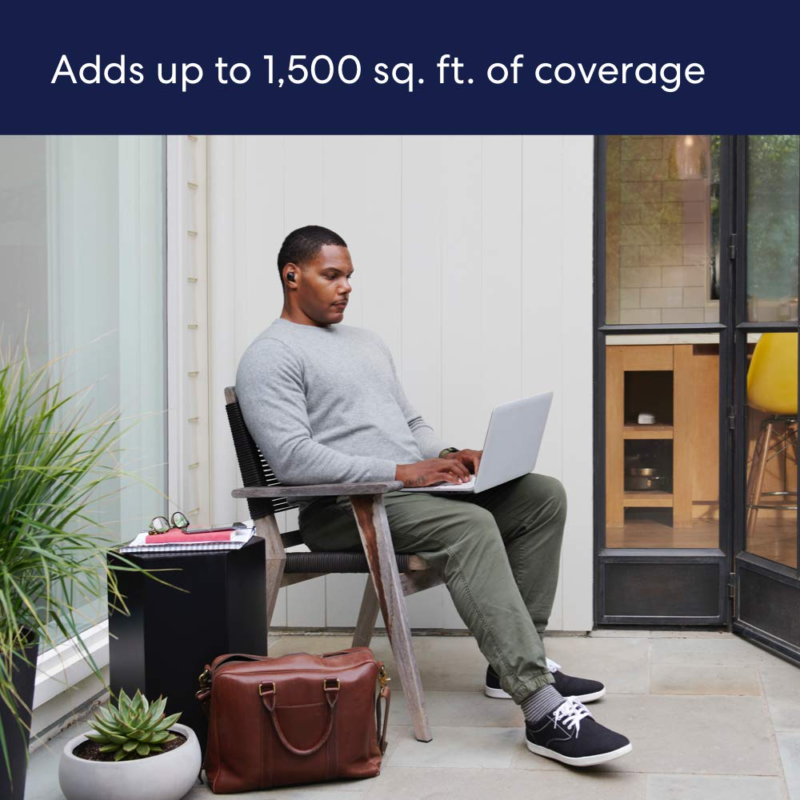 Amazon 6 Mesh Wifi Extender - Add up to 1,500 Sq. Ft. of Wi-Fi 6 Coverage to Yo