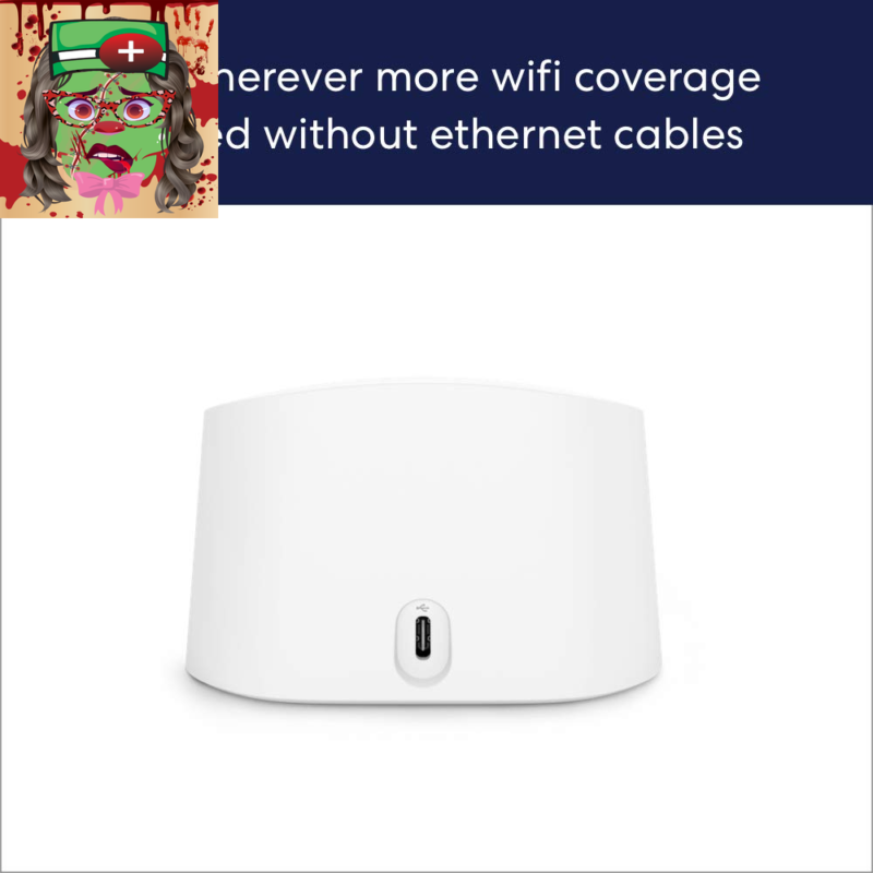 Amazon 6 Mesh Wifi Extender - Add up to 1,500 Sq. Ft. of Wi-Fi 6 Coverage to Yo