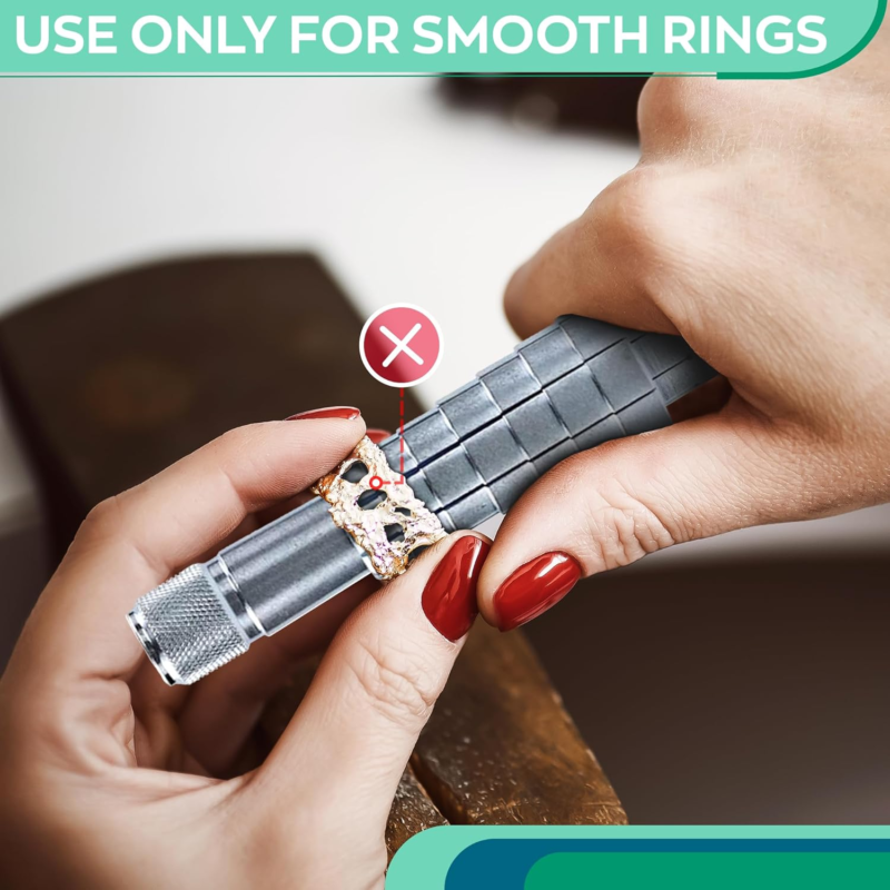 Ring Stretcher Tool Kit β Ring Resizer for Gold, Silver, and Other Soft Metals |