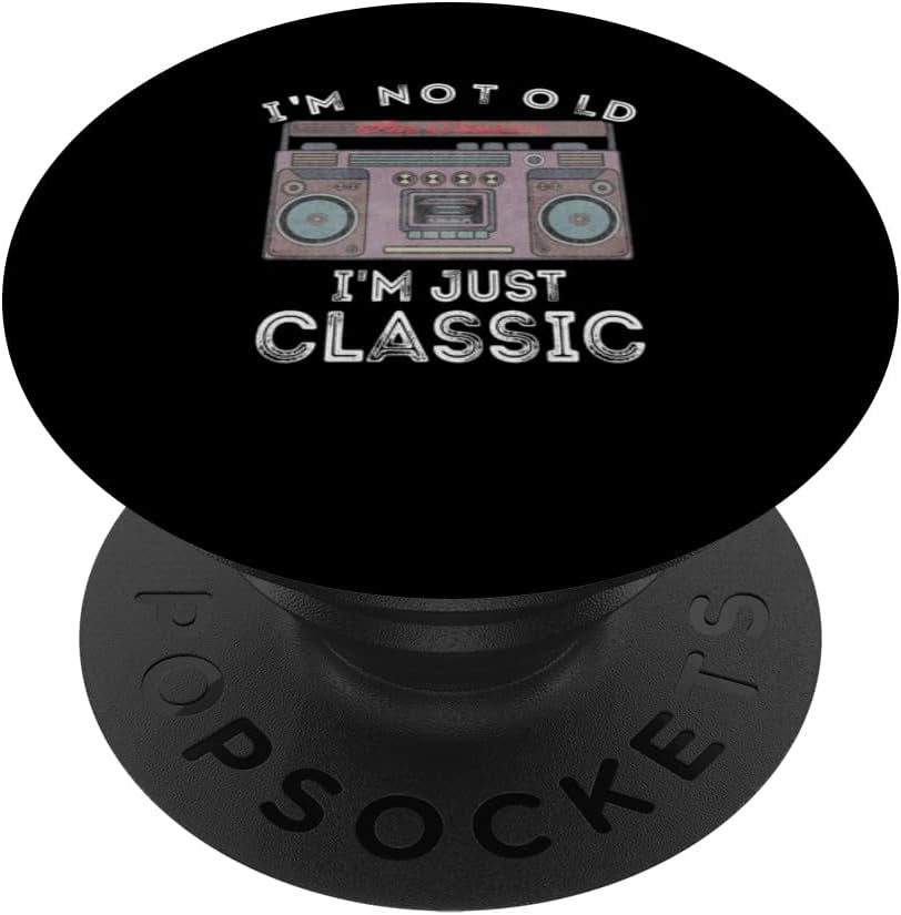 Classic Radio Cassette Player 80S 90S Electronics Popwallet for Magsafe