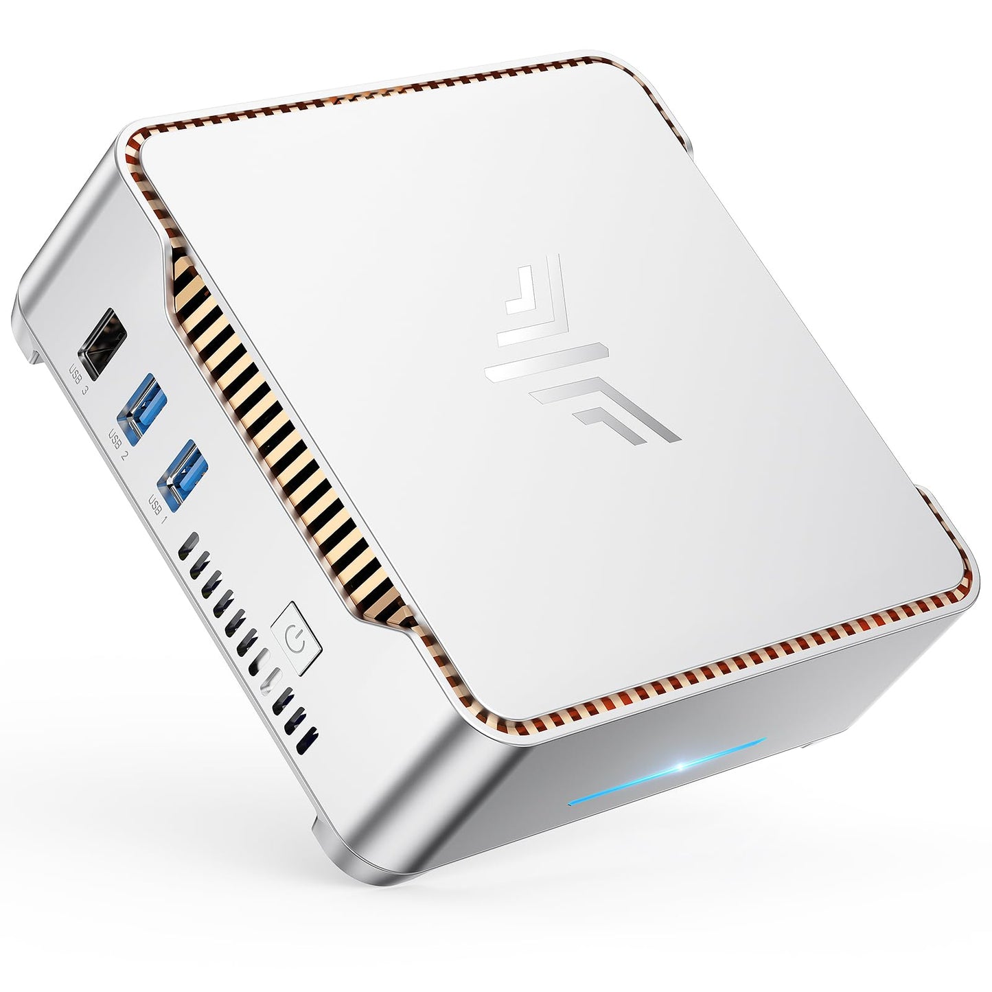 KAMRUI GK3Plus Mini PC, 16GB RAM 512GB M.2 SSD Mini Computers,12th Gen Alder Lake N95 (up to 3.4GHz) Micro PC, 2.5''SSD, Gigabit Ethernet,4K UHD,WiFi,BT,VESA/Home/Business Small pc