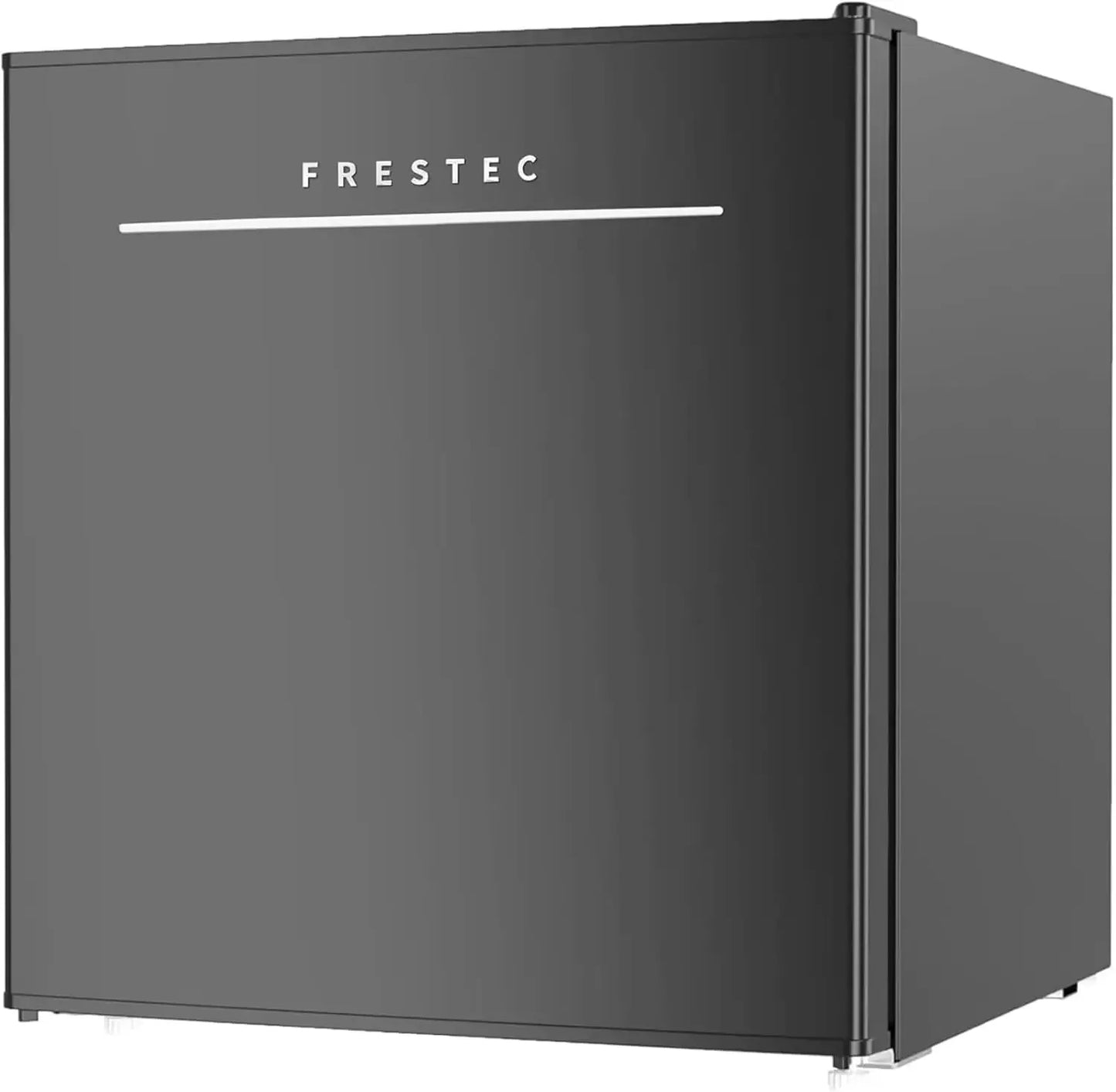 1.6 Cu.Ft Mini Fridge for Bedroom, Mini Refrigerator with Freezer, for Room and Office, Adjustable Temperature(without Handle) United States, black, US
