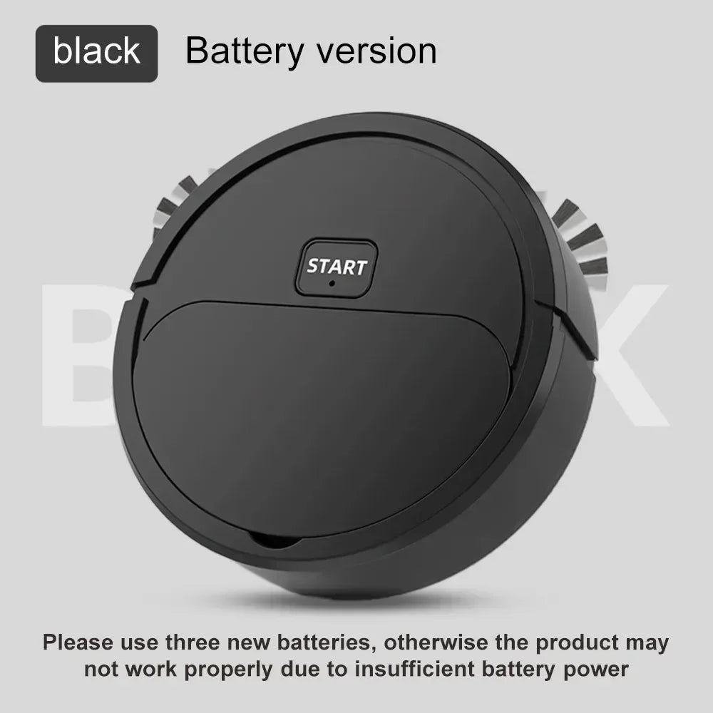 Intelligent Sweeping Robot 5 in 1 New Household Sweeper Vacuum Wireless Automatic Smart Sweeping Robot Cleaning Expert For Home black