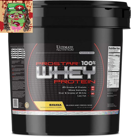 Prostar Whey (10Lbs) Banana, 1 Units