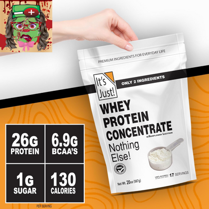 - 100% Whey Protein Concentrate, Made in USA, Rbst/Rbgh Hormone Free, Premium