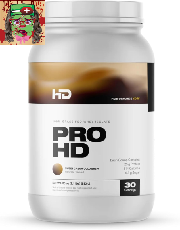 Prohd Protein | 100% Grass Fed Whey Isolate | 25G Protein, 114 Calories, 0G Fat 