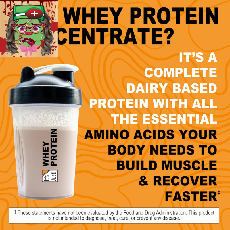 - 100% Whey Protein Concentrate, Made in USA, Rbst/Rbgh Hormone Free, Premium