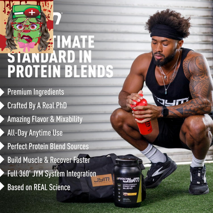 Pro JYM Protein Powder - Egg White, Milk, Whey Protein Isolates & Micellar Casei