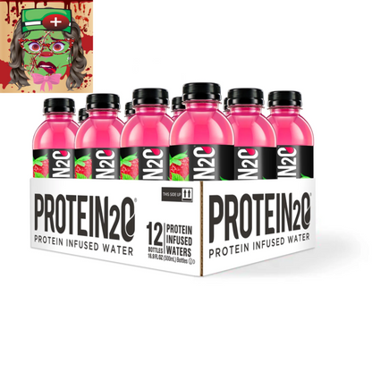 12 PK +Electrolytes, 15G Whey Protein Infused Water, Mixed Berry, 16.9 Fl Oz Bot