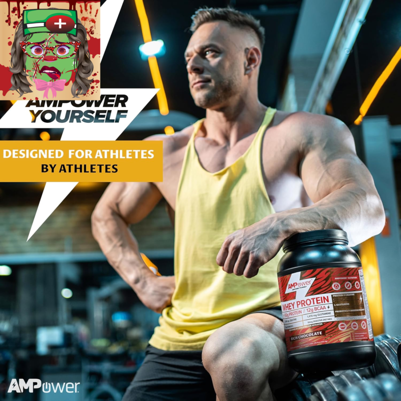 Chocolate Whey Protein Powder | Scientifically-Designed Optimum Muscle Stack