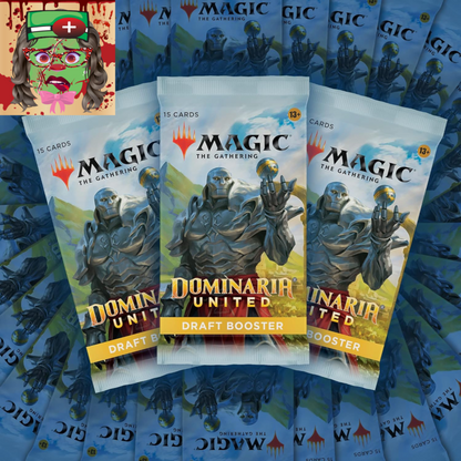 Magic: the Gathering Dominaria United Draft Booster Box | 36 Packs + Box Topper