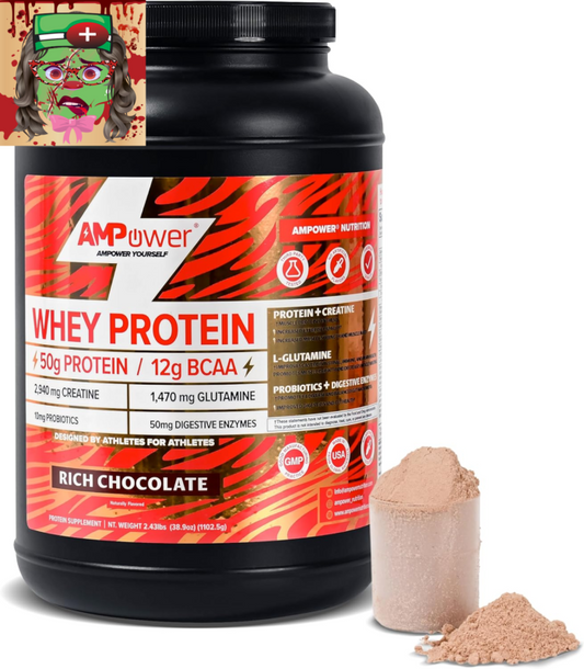 Chocolate Whey Protein Powder | Scientifically-Designed Optimum Muscle Stack