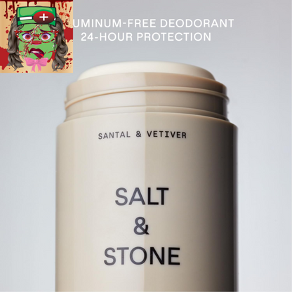 Salt & Stone Body Mist + Natural Deodorant Bundle | Santal & Vetiver