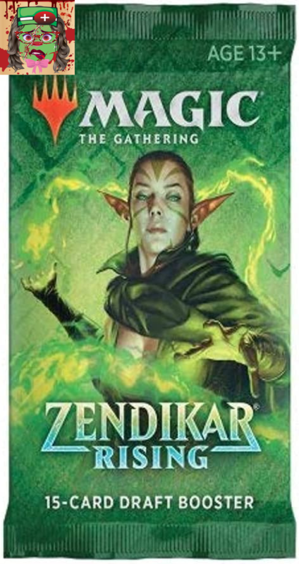 Magic: the Gathering Draft Booster Pack Lot MTG Zendikar Rising Individual Pack