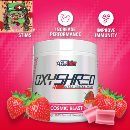 Oxyshred Cosmic Blast Pre Workout – 33 Servings of Energy Boost