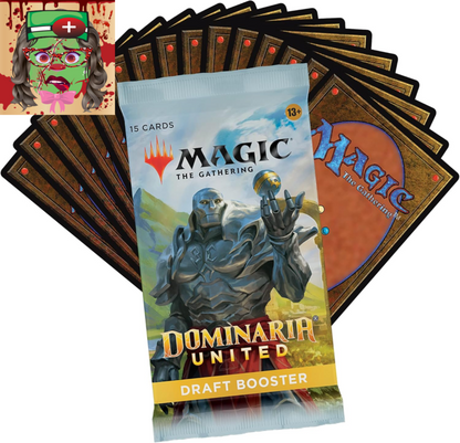 Magic: the Gathering Dominaria United Draft Booster Box | 36 Packs + Box Topper