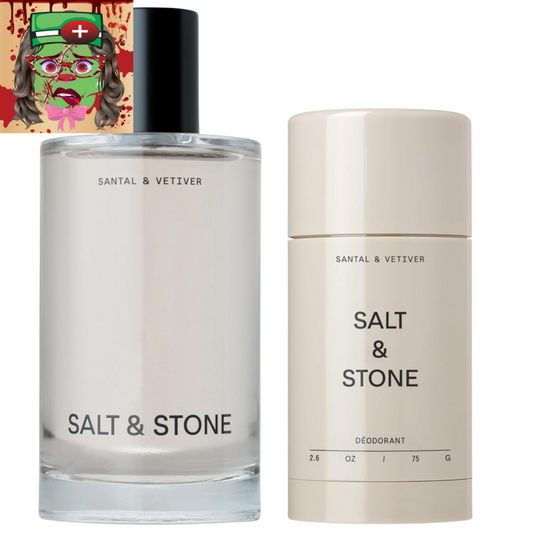 Salt & Stone Body Mist + Natural Deodorant Bundle | Santal & Vetiver