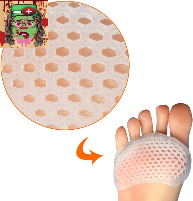 Toe Pads Ball of Toe Cushions Metatarsal Pads Ball of Foot Pads Mortons Neuroma