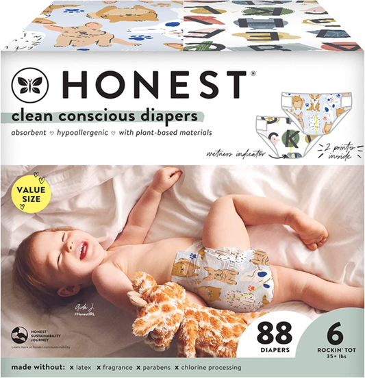 Clean Conscious Diapers | Plant-Based, Sustainable | All the Letters + It'S a Pa