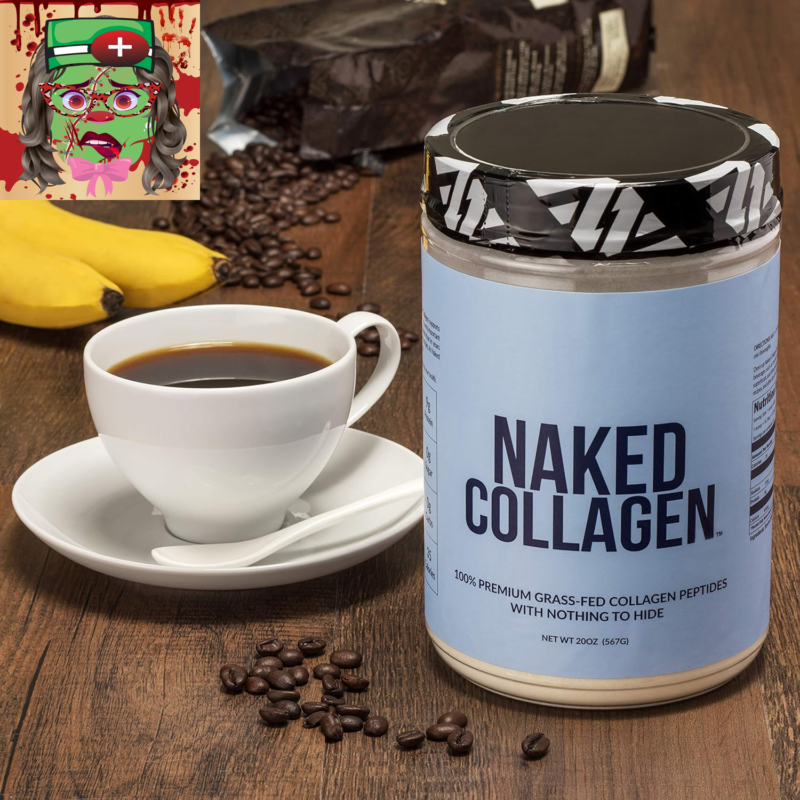 Naked Collagen Peptides Protein Powder, Grass-Fed, 60 Servings, Unflavored