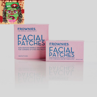 Forehead and between the Eyes Facial Patches - Hypoallergenic Patches to Smooth