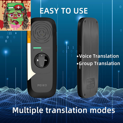 Language Translator Device,Two-Way Real-Time AI Voice Instant Translator,Mini Te