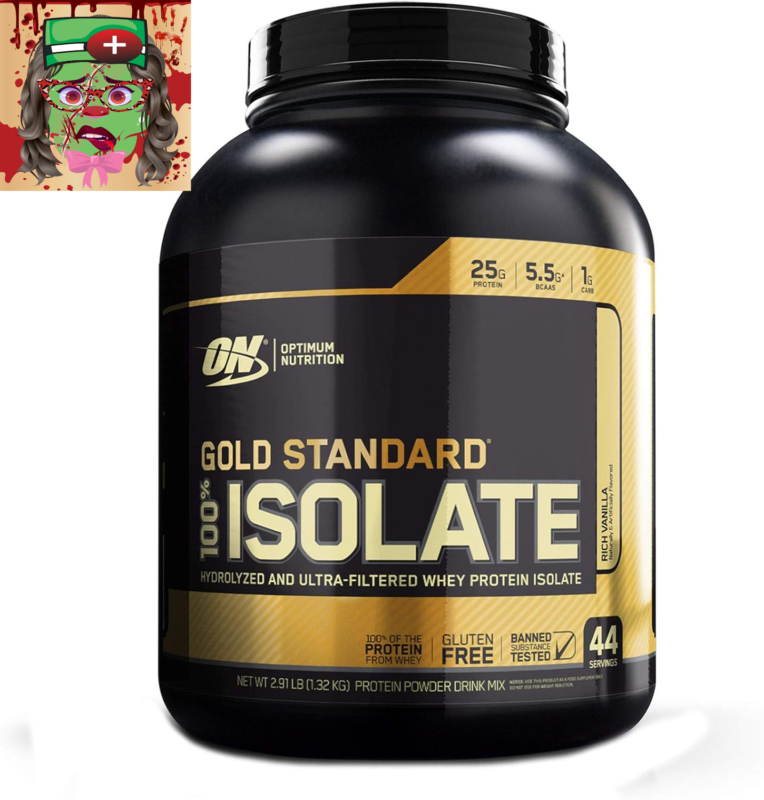 Optimum Nutrition Gold Standard 100% Isolate 3 LB TUB 2019 44 Servings New HYDRO