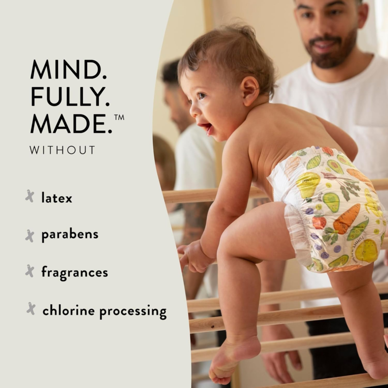 Clean Conscious Diapers | Plant-Based, Sustainable | Pattern Play | Club Box, Si