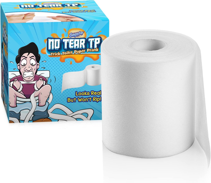 No Tear Toilet Paper - Prank Gift,Toilet Paper Rolls, Looks like Real Toilet Pap