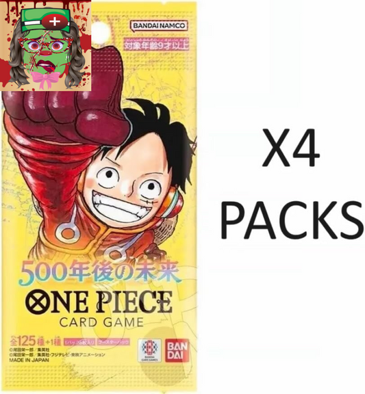 One Piece OP-07 500 Years into the Future Booster Packs - ENG- 10X Sealed Booste