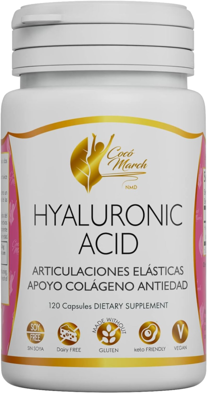 Coco March Hyaluronic Acid Low Molecular Weight for Collagen Production, Joint,