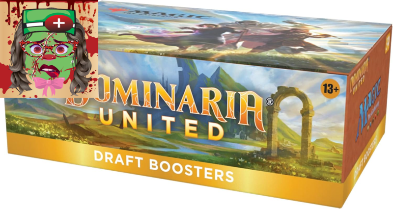 Magic: the Gathering Dominaria United Draft Booster Box | 36 Packs + Box Topper