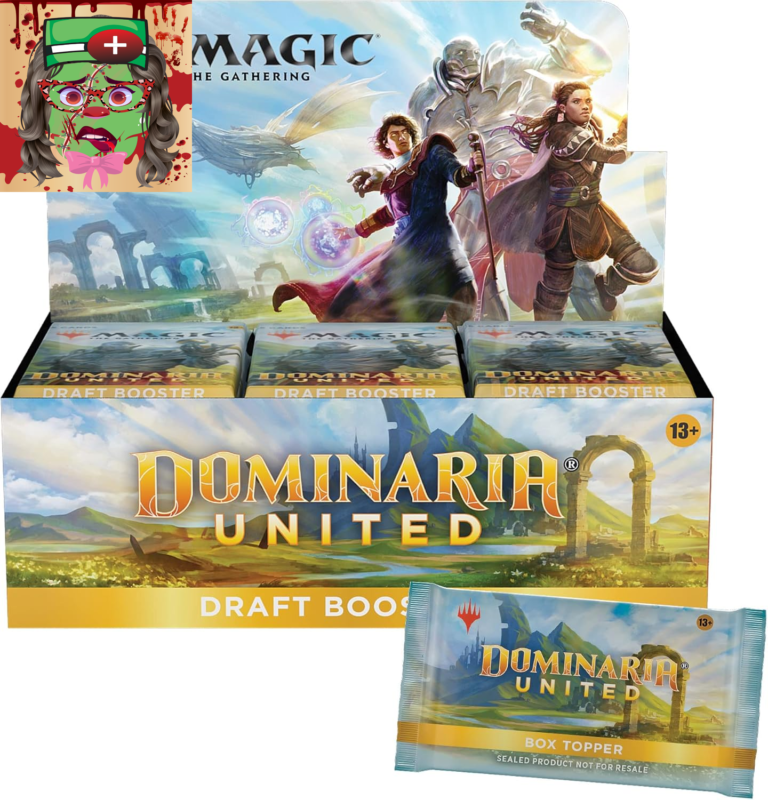 Magic: the Gathering Dominaria United Draft Booster Box | 36 Packs + Box Topper