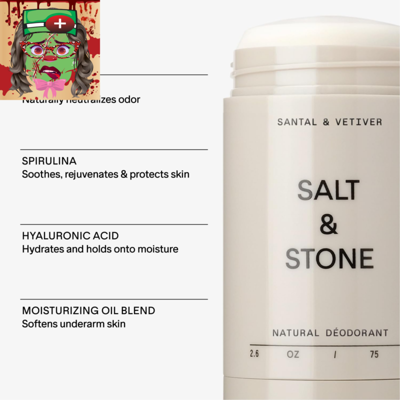 Salt & Stone Body Mist + Natural Deodorant Bundle | Santal & Vetiver