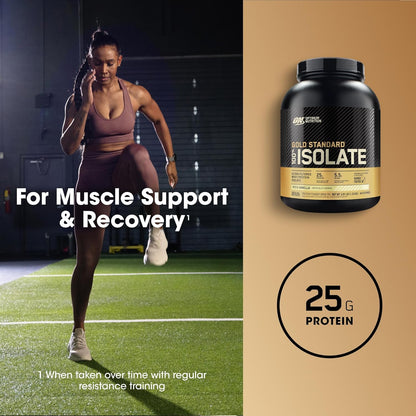 Gold Standard 100% Isolate, Rich Vanilla, 2.91 Pounds, 44 Servings (Packaging May Vary)