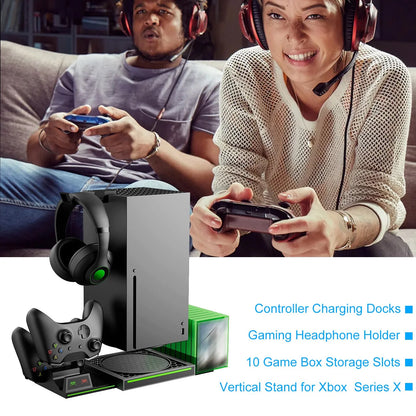 Dual Controller Charging Dock Station with for Xbox Series X|S