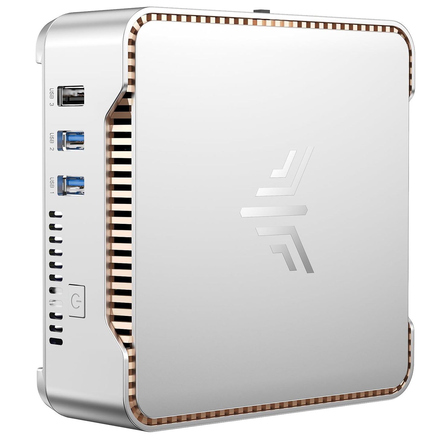 KAMRUI GK3Plus Mini PC, 16GB RAM 512GB M.2 SSD Mini Computers,12th Gen Alder Lake N95 (up to 3.4GHz) Micro PC, 2.5''SSD, Gigabit Ethernet,4K UHD,WiFi,BT,VESA/Home/Business Small pc
