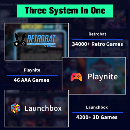 Game Hard Drive&Game Consoles with 38000+ Games for Xbox/Ps3/Ps2/Gamecube/Wii/Wiiu/Saturn Emulator Consoles Plug&Play for WIN PC