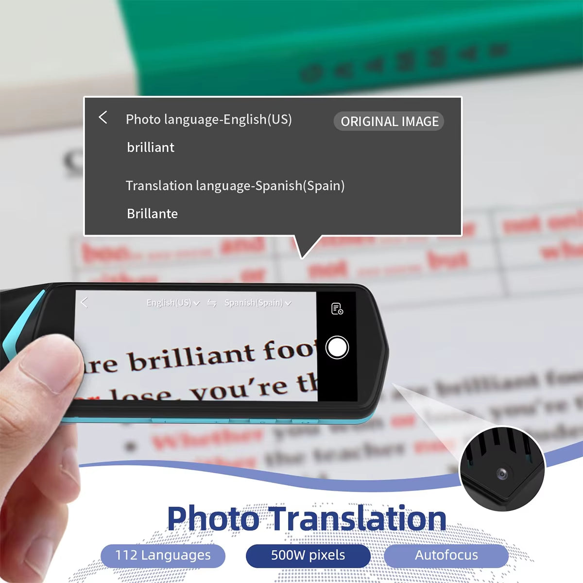 4 Pro Smart Voice Scan Translator Pen Multifunctiontranslation Real Time 121 Languages Translator Business Dictionary Pen