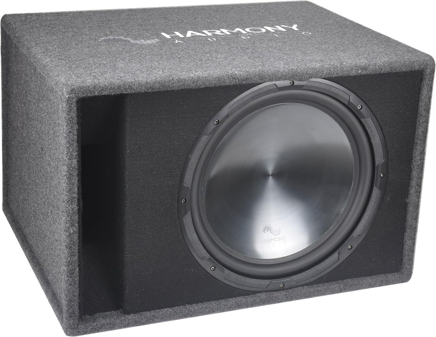 HA-RS15 Car Stereo Rhythm Loaded 15" Vented 900W Sub Box Enclosure