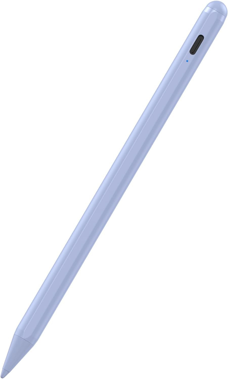 Stylus Pen for Ipad 6Th-11Th Generation-2X Fast Charge Active Pencil Compatible with 2018-2025 Apple Ipad Pro 11"/12.9"/M4, Ipad Air 3/4/5/M2/M3,Ipad Mini 5/6 Gen-White