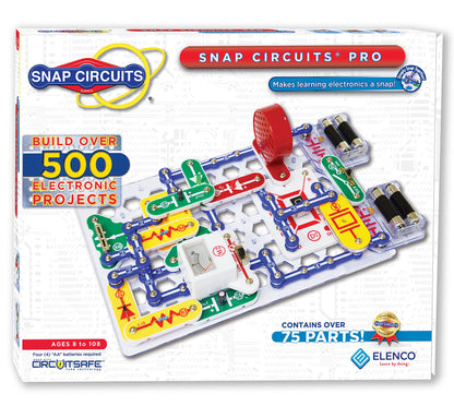 Snap Circuits Jr. SC-100 Electronics Exploration Kit, Over 100 Projects, Full Color Project Manual, 28 Parts, STEM Educational Toy for Kids 8 +