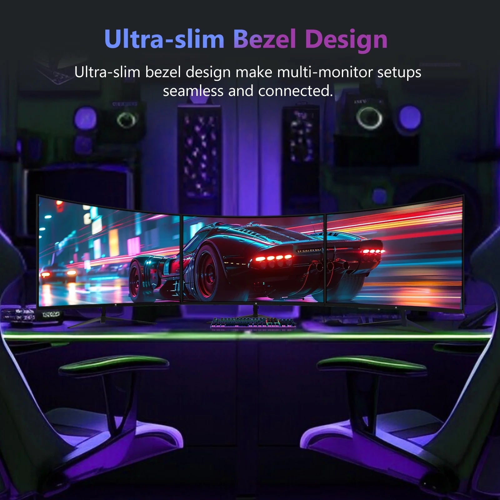 UG27 27-Inch LED Curved Gaming Monitor 200Hz(Dp) 144Hz(Hdmi) 1Ms Full HD 1920X1080 HDMI DP Port