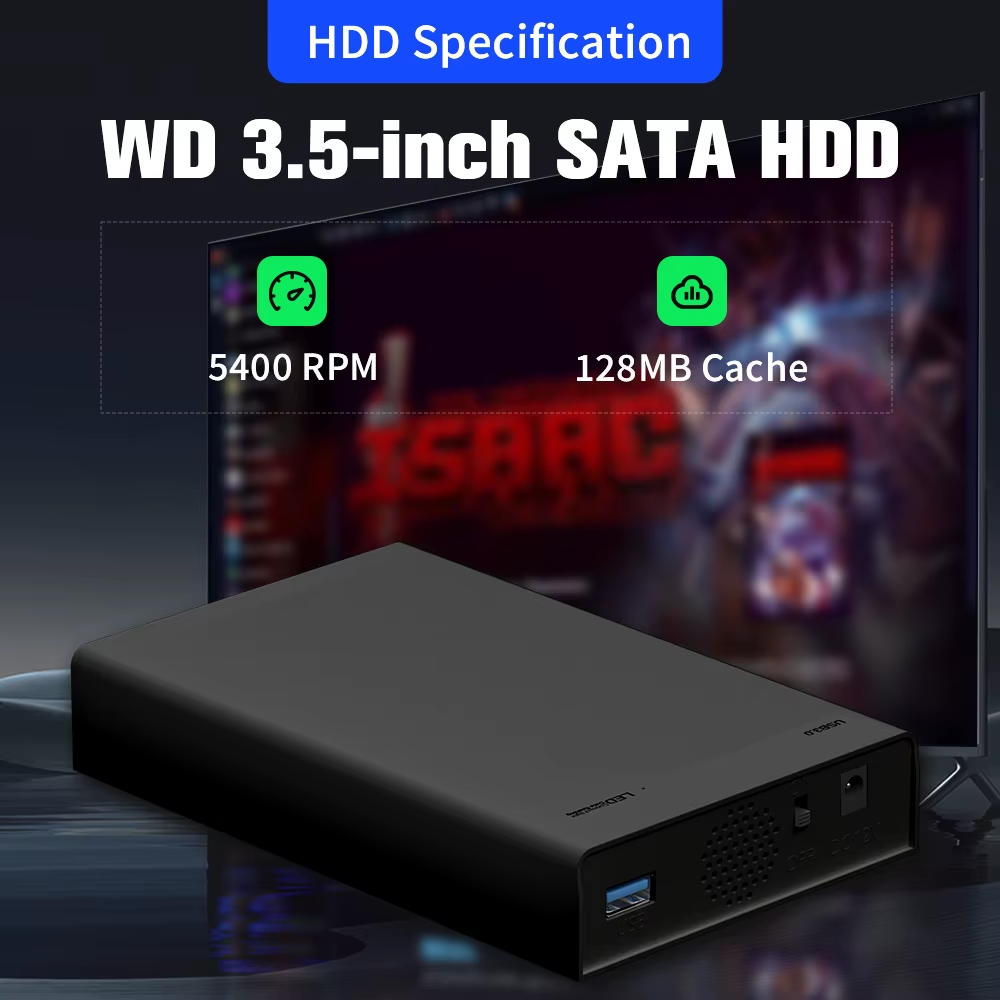 Game Hard Drive&Game Consoles with 38000+ Games for Xbox/Ps3/Ps2/Gamecube/Wii/Wiiu/Saturn Emulator Consoles Plug&Play for WIN PC