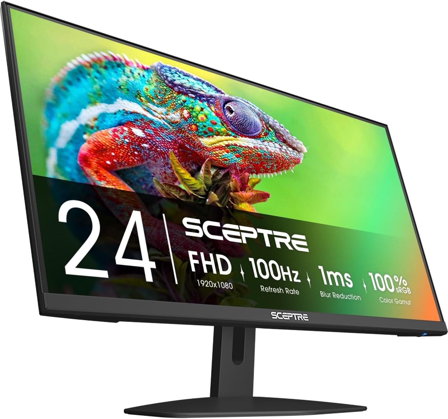 24-Inch Professional Thin 1080P LED Monitor 99% Srgb 2X HDMI VGA Build-In Speakers, Machine Black (E248W-19203R Series)
