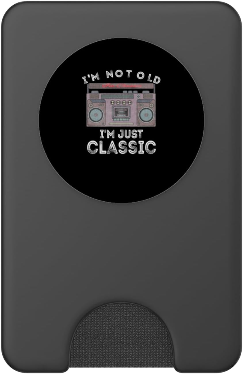 Classic Radio Cassette Player 80S 90S Electronics  Popwallet for Magsafe
