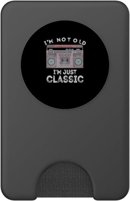 Classic Radio Cassette Player 80S 90S Electronics  Popwallet for Magsafe