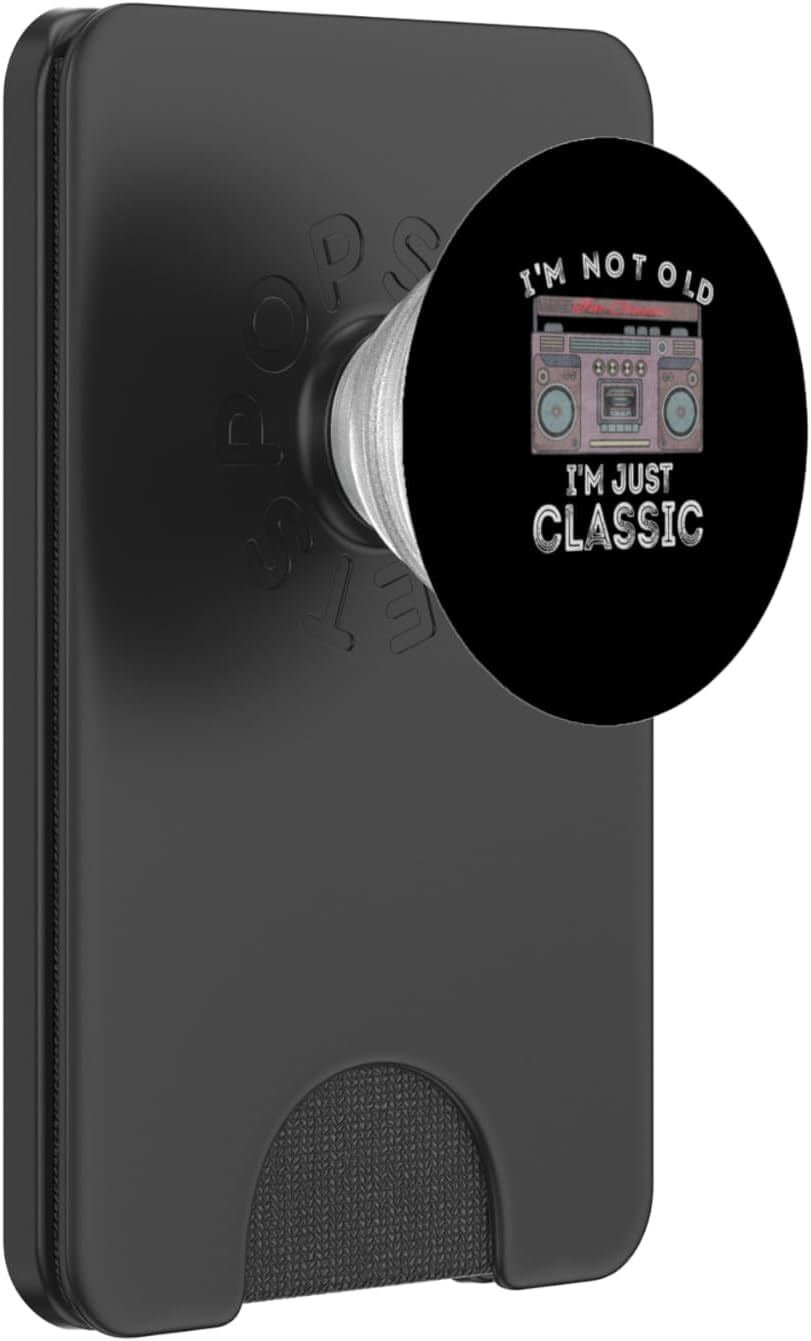 Classic Radio Cassette Player 80S 90S Electronics  Popwallet for Magsafe