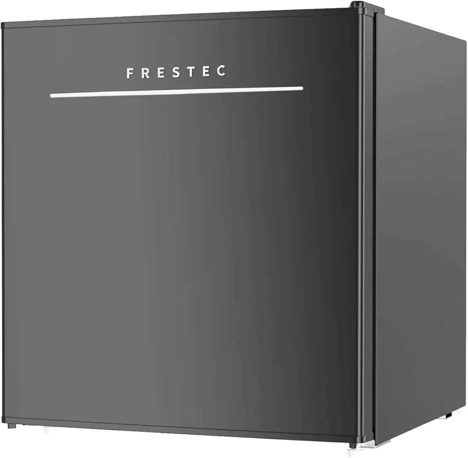 1.6 Cu.Ft Mini Fridge for Bedroom, Mini Refrigerator with Freezer, for Room and Office, Adjustable Temperature(without Handle) United States, black, US